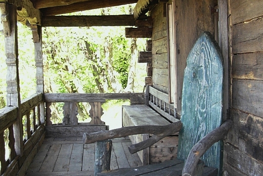 Legno Antico CHALET IN ROVERE  PROVENIENTE SVIZZERA - 3