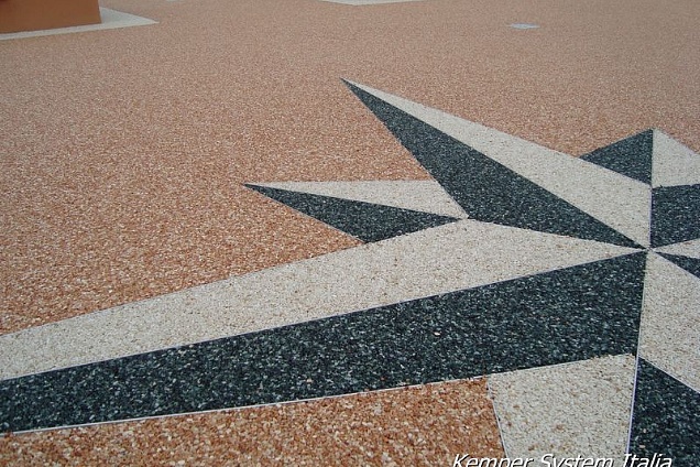 PAVIMENTI IN GRANIGLIA, CEMENTINE, SEMINATO VENEZIANO - 1