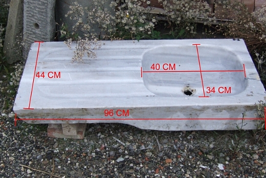 Recuperando Brick and Stone Acquai in marmo da cucina antichi - 1