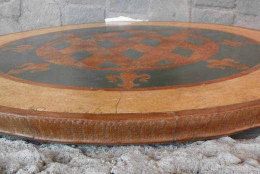 La Bottega delle Arti Antiche Tavolo da giardino in marmi policromi - 8