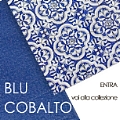 dalla prestigiosa tradizione ceramica sono stati studiati e reinterpretati decori come questo : decoro"Colleggio 700 blu