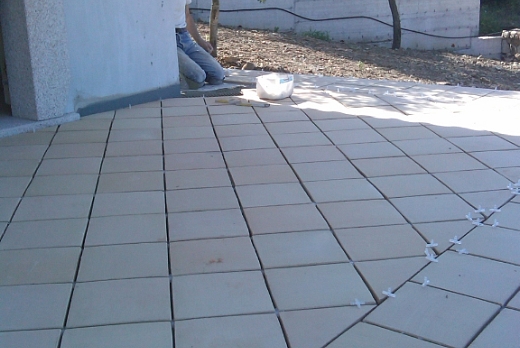 posa in opera di esterno