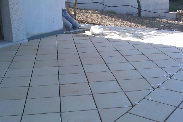 posa in opera di esterno