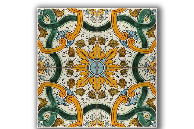 PAVIMENTI IN MAIOLICA in Sicilia - 2