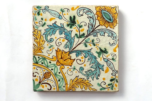 PAVIMENTI IN MAIOLICA in Sicilia - 1