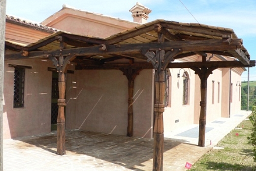 Legno Antico RECINZIONI-PANCHE TAVOLI - 4