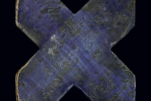 MedioEvo - croce blu