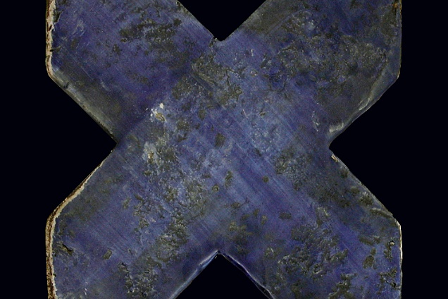 MedioEvo - croce blu