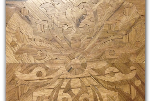 A P I - Antichi Pavimenti Italiani Pavimento intarsiato a Quadrotti - Modello GERLI - 1