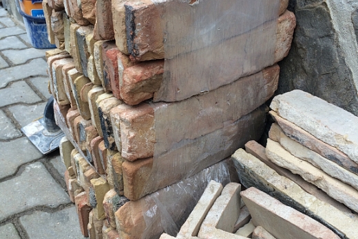 Skyway sas Legnami Antichi di Recupero Mattoncini Antichi per Pavimenti e Rivestimenti - 5