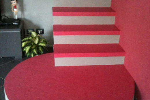 LEGNO IN PARQUET DA VIVERE RIVESTIMENTO SCALA - 4