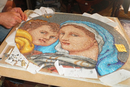 La Bottega delle Arti Antiche Mosaici Sacri in smalti veneziani, ori e marmi - 8