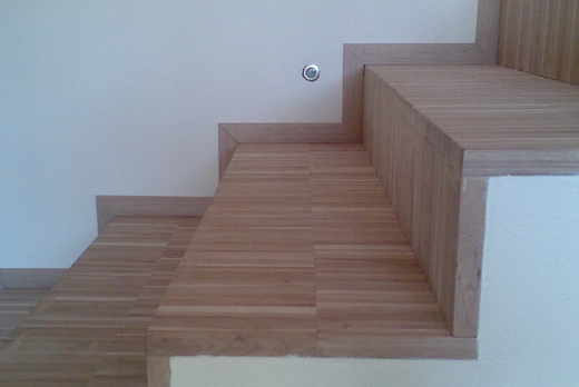 LEGNO IN PARQUET DA VIVERE RIVESTIMENTO SCALA - 5