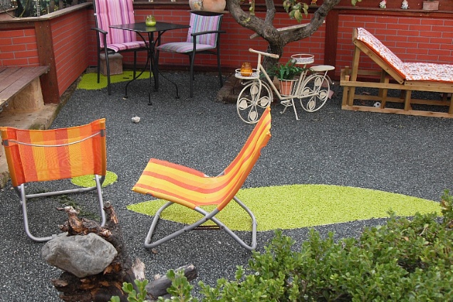 Resina drenante per esterno