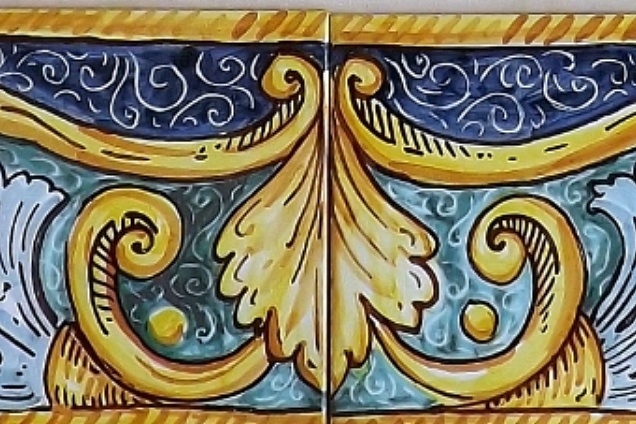 PAVIMENTI IN MAIOLICA in Sicilia - 2