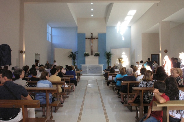 Parrocchia di Maria SS.del Carmine, Secondigliano, nuovo progetto, inaugurazione.