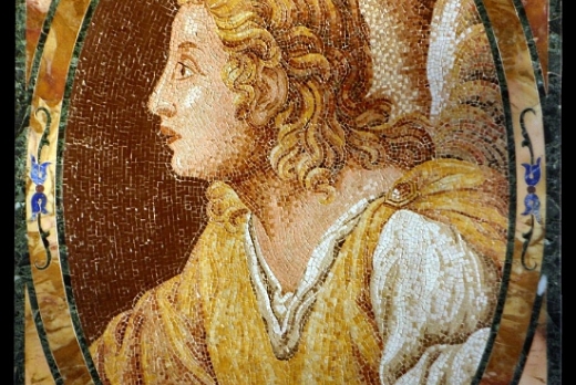 La Bottega delle Arti Antiche Mosaici romani anticati con inserti di coccio pest - 2