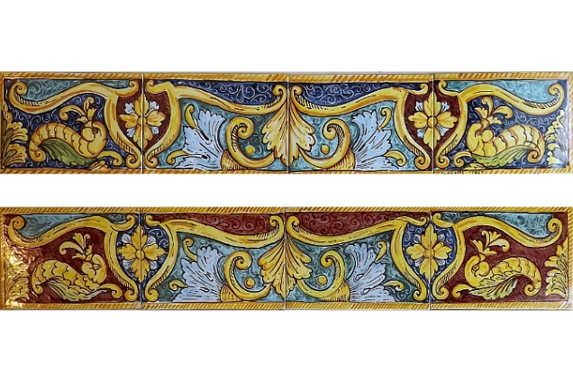 PAVIMENTI IN MAIOLICA in Sicilia - 1