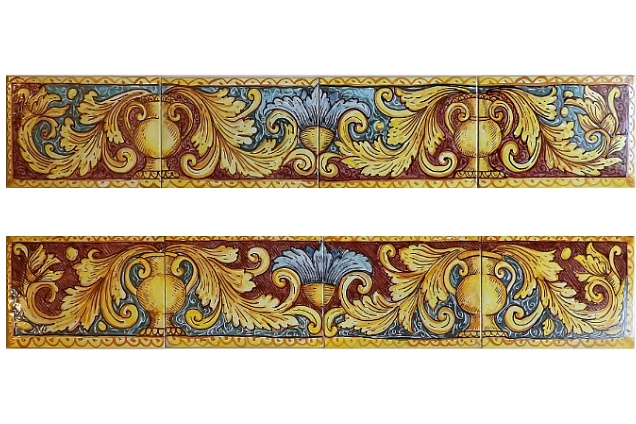 PAVIMENTI IN MAIOLICA in Sicilia - 1