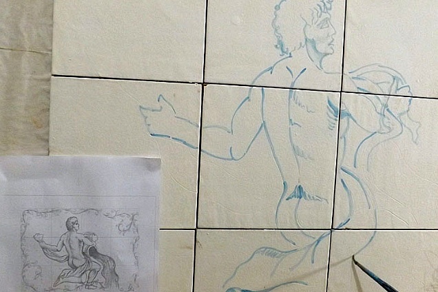 PAVIMENTI IN MAIOLICA in Sicilia - 4