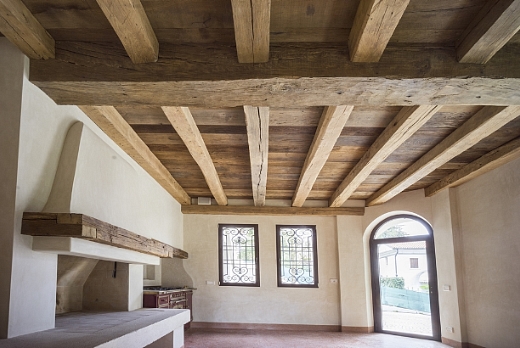 ANTICA EDILIZIA s.r.l. Travi Legno Antico di Recupero - 1
