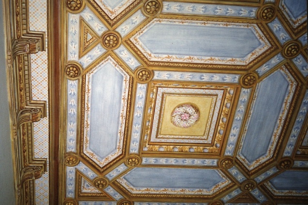 soffitti dipinti a mano