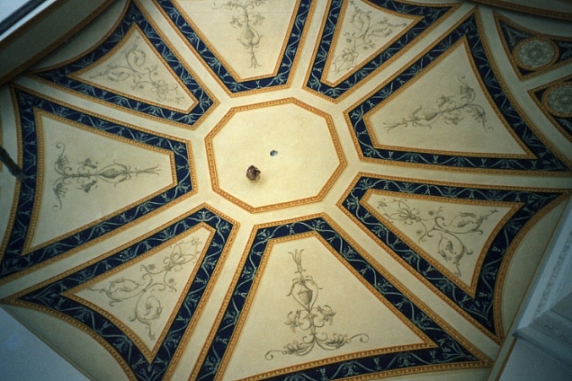 soffitto a volte affrescato