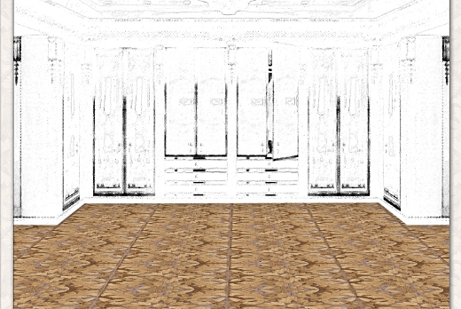 A P I - Antichi Pavimenti Italiani Parquet Artistici in legno - Modello FIORENTINO - 7