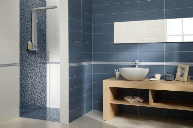 Ambientazione Full Blu e Cream