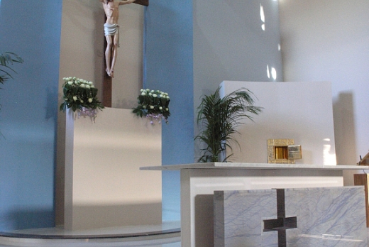 Parrocchia di Maria SS.del Carmine, Secondigliano, nuovo progetto, inaugurazione.