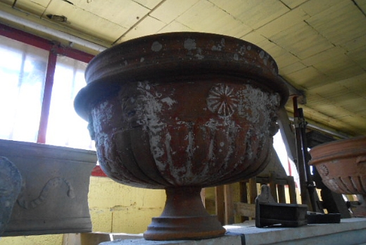 Recuperando Brick and Stone Vasi sopracolonna in cotto antichi - 1