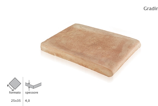 Cotto Impruneta FATTO A MANO ECRU - 3