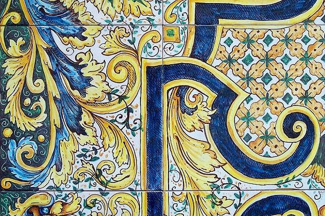 PAVIMENTI IN MAIOLICA in Sicilia - 2