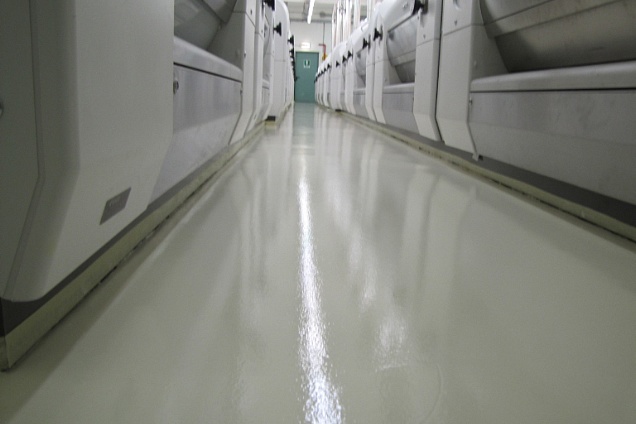 pavimento rasato in resina epossidica all