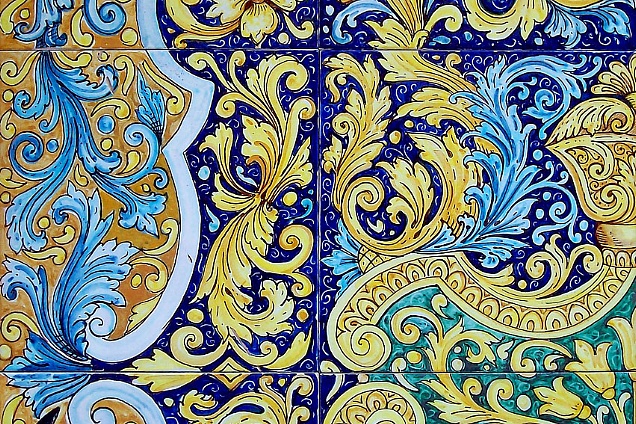 PAVIMENTI IN MAIOLICA in Sicilia - 2