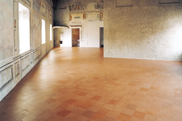 Fornace Polirone, esempio di pavimento Nocciolato