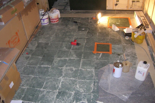 PAVIMENTI IN MARMO / PIETRA (verde) - 1