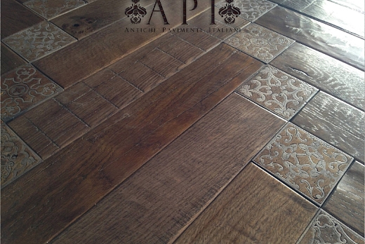 A P I - Antichi Pavimenti Italiani PARQUET A SPINA DI PESCE ARTISTICO - 3
