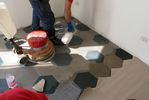 Floor Treatment pavimento in cementine liberty - recupero - 7