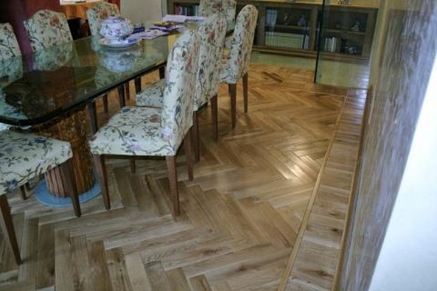 PARQUET / PAVIMENTI IN LEGNO (spina-di-pesce-italiana) - 1