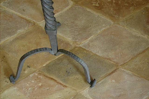 SOLS - Interni di Prestigio pavimento in cotto fatto a mano a rombo - 1