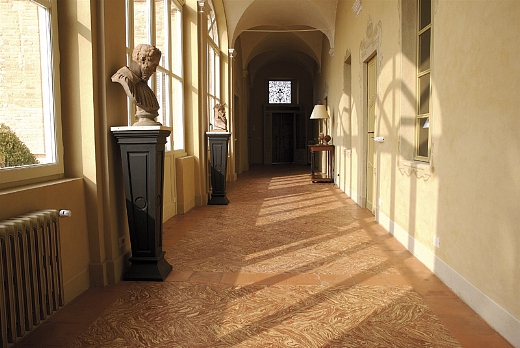 Fornace Polirone, esempio di pavimento Variegato - Medone Lombrado