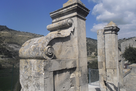 Recuperando Brick and Stone Colonne in pietra da Ingresso - 3