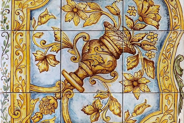 PAVIMENTI IN MAIOLICA in Sicilia - 2