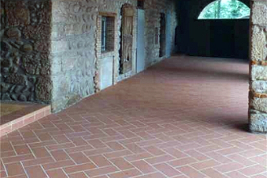 Il Palagio - Cotto pregiato Imprunetino Cotto Trattato a Galestro - 3