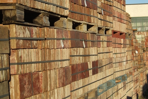 Recuperando Brick and Stone Mezzane/Tavelle da pavimento in cotto antiche - 6