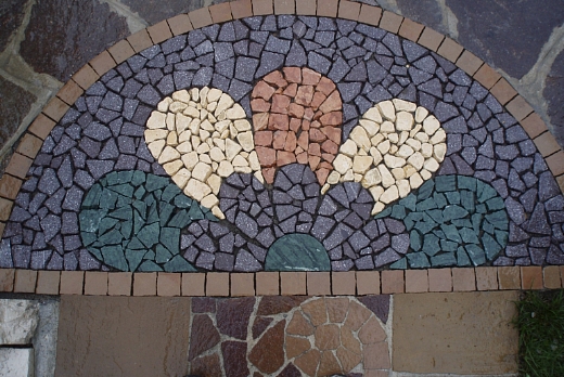 Picaprede di Darkin Maffi Disegni in spaccatello di mosaico - 9