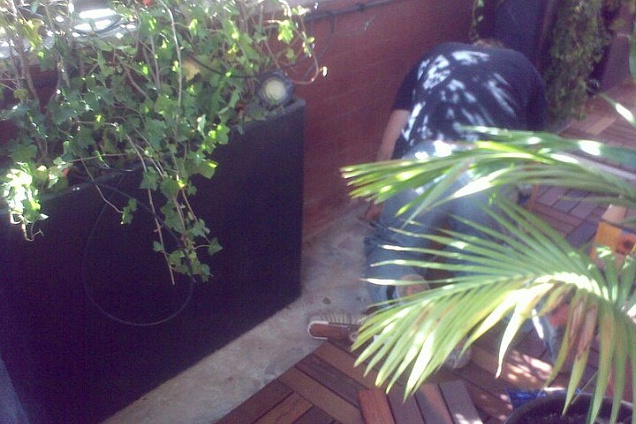 posa piastrelle 300 x 300 su terrazza