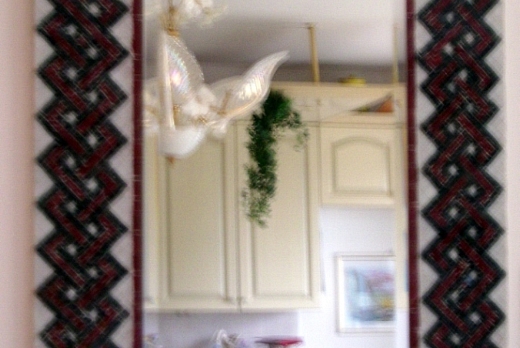 Mirko Federici decorazione specchio - 1