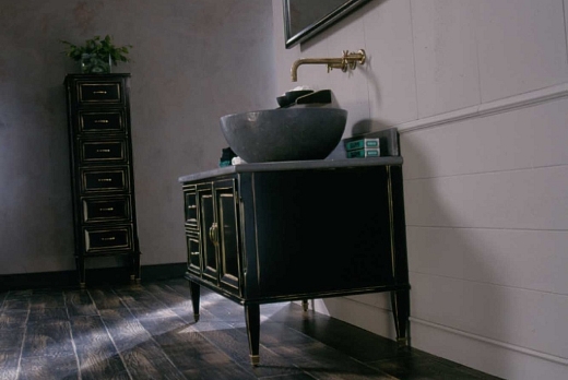 De Zotti Design ROVERE RUSTICO NERO effetto INVECCHIATO - 2